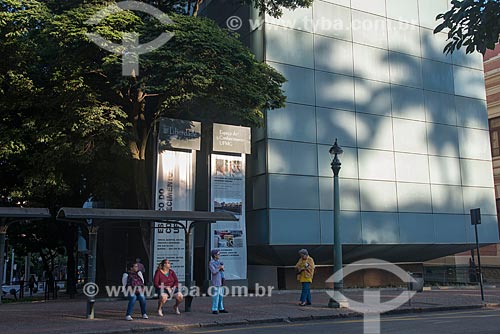  Facade of Espaco do conhecimento UFMG (Knowledge Space) - integrates the Circuit Cultural Liberdade Square  - Belo Horizonte city - Minas Gerais state (MG) - Brazil