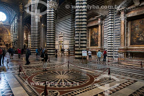  Inside of Duomo di Siena (Siena Cathedral) - 1263  - Siena - Siena province - Italy