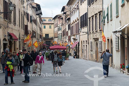  Houses - historic center of Volterra city  - Volterra city - Pisa province - Italy
