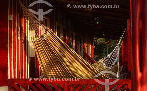  Hammock -  home veranda - Amazonas state  - Manaus city - Amazonas state (AM) - Brazil