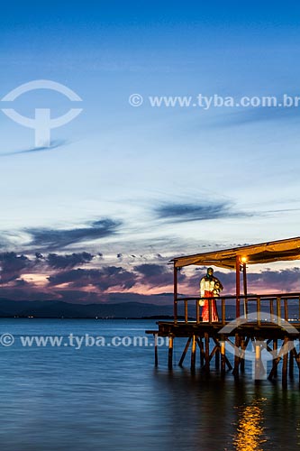  Pier of Ostradamus Restaurant - Ribeirao da Ilha Beach  - Florianopolis city - Santa Catarina state (SC) - Brazil