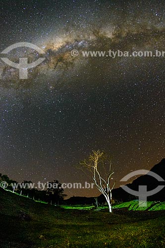  View of the Milky Way from Alcantilado Valley  - Bocaina de Minas city - Minas Gerais state (MG) - Brazil