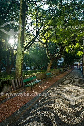  Seats - Marechal Deodoro Square - also known as Matriz Square  - Porto Alegre city - Rio Grande do Sul state (RS) - Brazil