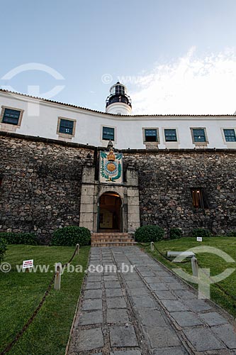  Entrance of the Santo Antonio da Barra Fort (1702)  - Salvador city - Bahia state (BA) - Brazil