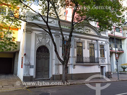  Facade of the Ruben Berta Pinacoteca (1893)  - Porto Alegre city - Rio Grande do Sul state (RS) - Brazil