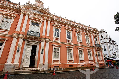  Facade of the College of Medicine at the Federal University of Bahia (1808) - first medical school in Brazil  - Salvador city - Bahia state (BA) - Brazil