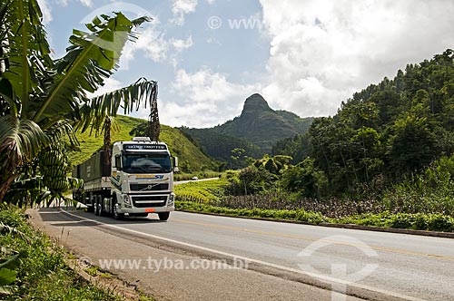  Snippet of BR-262 highway near to Venda Nova do Imigrante city  - Venda Nova do Imigrante city - Espirito Santo state (ES) - Brazil