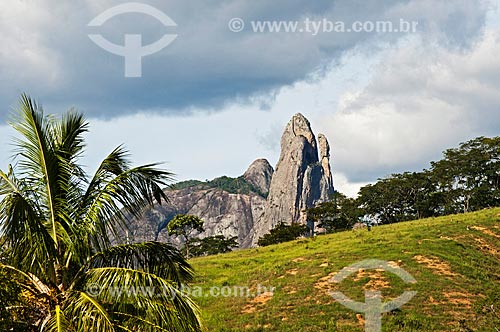  General view of the Tres Pontoes Peak  - Afonso Claudio city - Espirito Santo state (ES) - Brazil