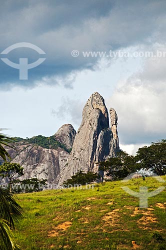  General view of the Tres Pontoes Peak  - Afonso Claudio city - Espirito Santo state (ES) - Brazil