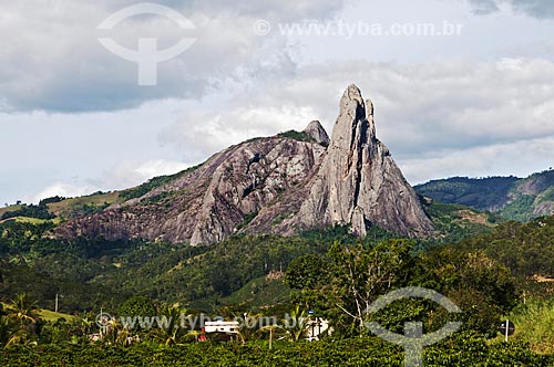  General view of the Tres Pontoes Peak  - Afonso Claudio city - Espirito Santo state (ES) - Brazil