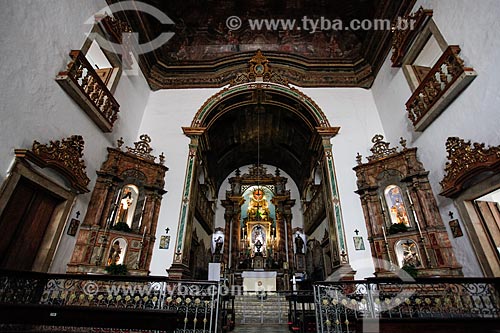  Altar of the Nossa Senhora do Rosario dos Pretos Church (XVIII century)  - Salvador city - Bahia state (BA) - Brazil