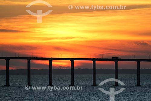  Sunset - Negro River Bridge (2011)  - Manaus city - Amazonas state (AM) - Brazil