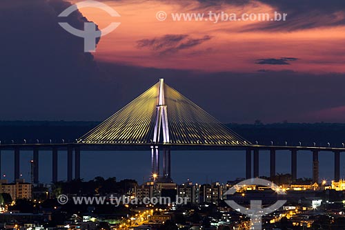  Sunset - Negro River Bridge (2011)  - Manaus city - Amazonas state (AM) - Brazil