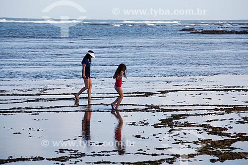  Bathers - Piscinas do Lorde Beach  - Mata de Sao Joao city - Bahia state (BA) - Brazil