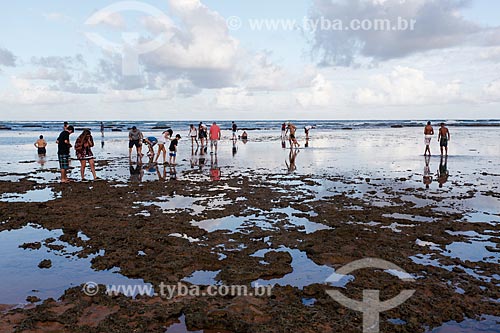  Bathers - Portinho Beach  - Mata de Sao Joao city - Bahia state (BA) - Brazil