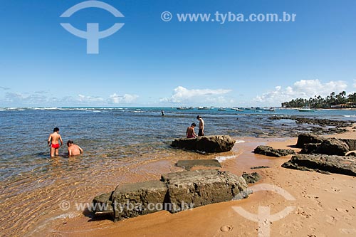  Portinho Beach waterfront  - Mata de Sao Joao city - Bahia state (BA) - Brazil