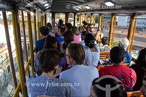  Santa Teresa Tram passing over the Lapa Arches  - Rio de Janeiro city - Rio de Janeiro state (RJ) - Brazil
