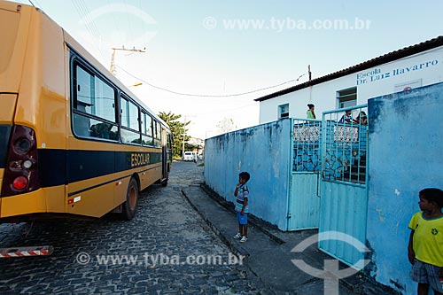  School bus  - Cairu city - Bahia state (BA) - Brazil