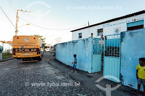  School bus  - Cairu city - Bahia state (BA) - Brazil