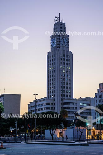  Clock tower of Central do Brasil Train Station - old Dom Pedro II Railway  - Rio de Janeiro city - Rio de Janeiro state (RJ) - Brazil
