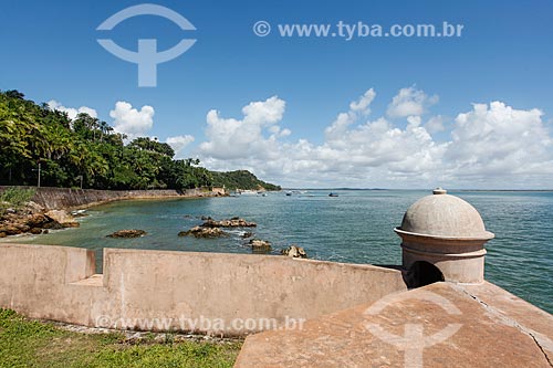  Tapirandu fortress or fort of Morro de Sao Paulo (1630)  - Cairu city - Bahia state (BA) - Brazil