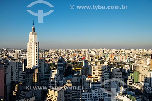  Buildings - city center region with the Altino Arantes Building (1947) - also known as Banespa Building - to the left  - Sao Paulo city - Sao Paulo state (SP) - Brazil