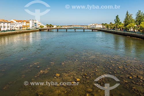  General view of the Gilao River  - Tavira municipality - Faro district - Portugal