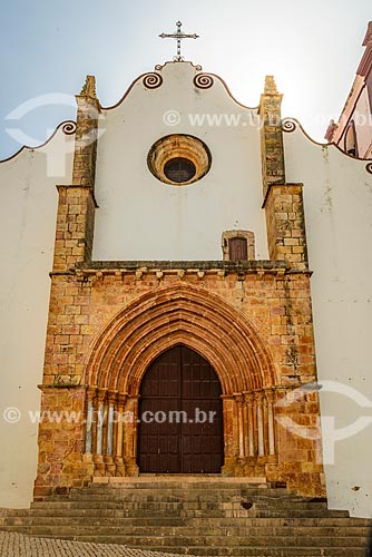 Facade of the Silves Cathedral  - Silves municipality - Faro district - Portugal