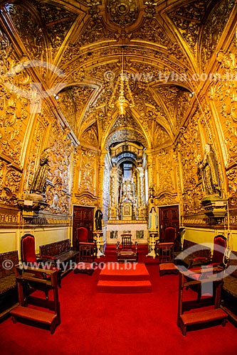  Inside of the lateral chapel of Basilica Se of Nossa Senhora da Assuncao (1250)  - Evora municipality - Evora district - Portugal