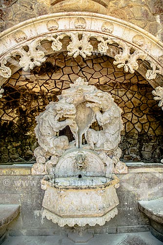  Fountain - Quinta da Regaleira  - Sintra municipality - Lisbon district - Portugal