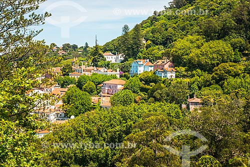  General view of the Sintra village  - Sintra municipality - Lisbon district - Portugal