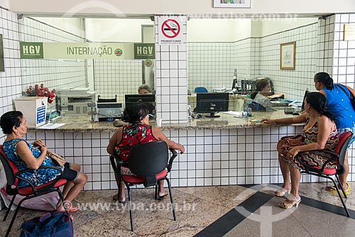  Patients - reception of the Getulio Vargas State Hospital  - Teresina city - Piaui state (PI) - Brazil