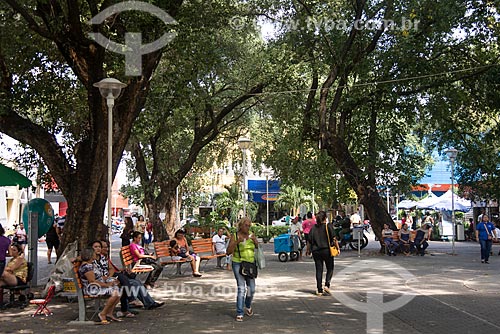  Persons - Rio Branco Baron Square  - Teresina city - Piaui state (PI) - Brazil