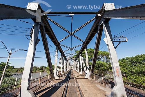  Joao Luis Ferreira Bridge - also known as Metal Bridge - over Parnaiba River - natural boundary between Piaui and Maranhao states  - Teresina city - Piaui state (PI) - Brazil