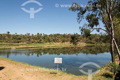  Reservoir of the South Zone Sewage Treatment Station  - Teresina city - Piaui state (PI) - Brazil