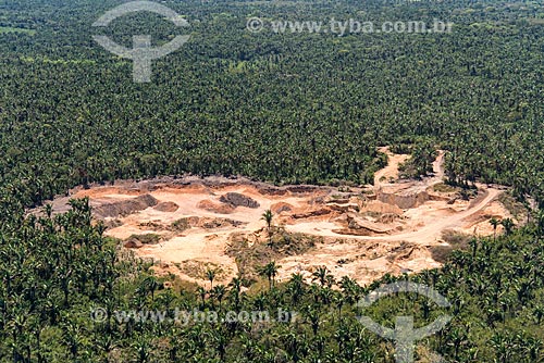  Aerial photo of the area of sand extraction - Mata dos Cocais  - Teresina city - Piaui state (PI) - Brazil