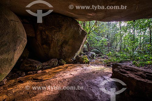  Inside of the Gabriela Grotto - Tijuca National Park  - Rio de Janeiro city - Rio de Janeiro state (RJ) - Brazil