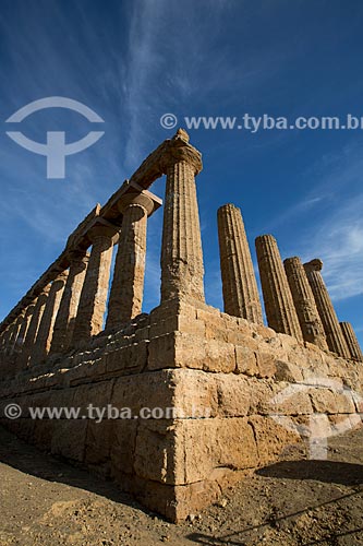  Temple of Juno - Valle dei Templi (Valley of the Temples) - ancient greek city Akragas  - Agrigento city - Agrigento province - Italy
