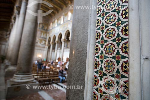  Inside of the Duomo di Monreale (Cathedral of Monreale)  - Monreale city - Palermo province - Italy