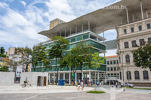  Facade of the Art Museum of Rio (MAR)  - Rio de Janeiro city - Rio de Janeiro state (RJ) - Brazil