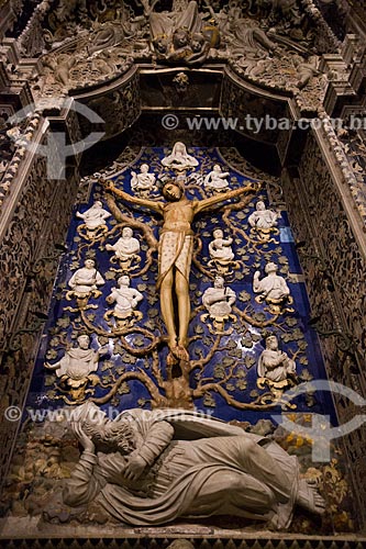  Detail of chapel of the Duomo di Monreale (Cathedral of Monreale)  - Monreale city - Palermo province - Italy