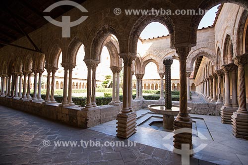  Cloister - Duomo di Monreale (Cathedral of Monreale)  - Monreale city - Palermo province - Italy