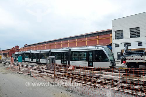  Light rail transit - construction site of Porto Maravilha  - Rio de Janeiro city - Rio de Janeiro state (RJ) - Brazil