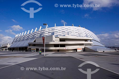  Facade of the Itaipava Pernambuco Arena (2013)  - Sao Lourenco da Mata city - Pernambuco state (PE) - Brazil