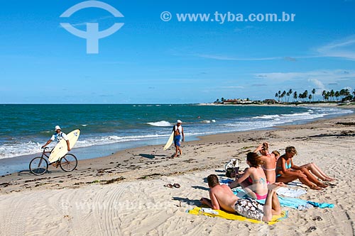  Bathers - Jacuma Beach  - Ceara-Mirim city - Rio Grande do Norte state (RN) - Brazil