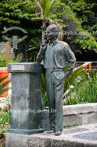  Sculpture of the Journalist Zozimo Barroso do Amaral (2001)  - Rio de Janeiro city - Rio de Janeiro state (RJ) - Brazil