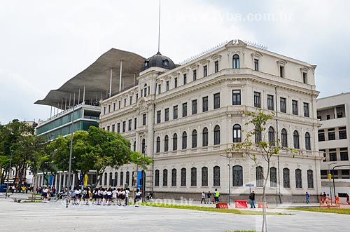  Facade of the Art Museum of Rio (MAR)  - Rio de Janeiro city - Rio de Janeiro state (RJ) - Brazil