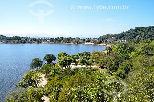  View of Darke de Mattos Park - Paqueta Island - from Mirante of Boa Vista  - Rio de Janeiro city - Rio de Janeiro state (RJ) - Brazil
