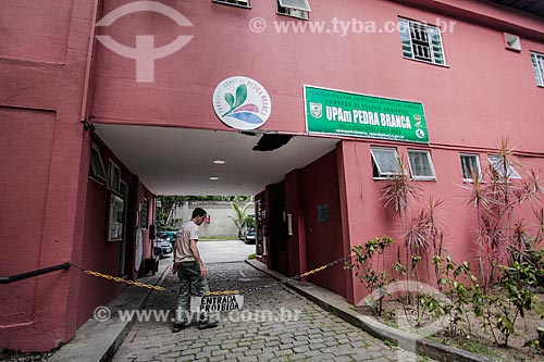 Entrance pf the Piraquara sub-headquarters - Pedra Branca State Park  - Rio de Janeiro city - Rio de Janeiro state (RJ) - Brazil
