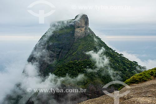  View of Rock of Gavea from Pedra Bonita (Bonita Stone) - Tijuca National Park  - Rio de Janeiro city - Rio de Janeiro state (RJ) - Brazil